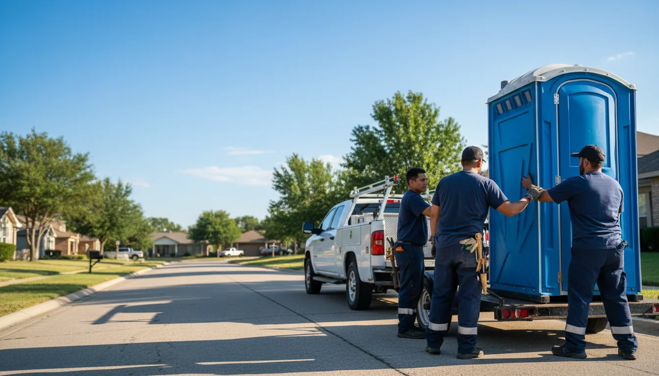 Portable Toilet Rental in Big Lake, TX near me